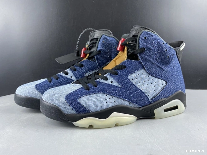 Washed CT5350-401 Denim Air 6 Jordan 0721